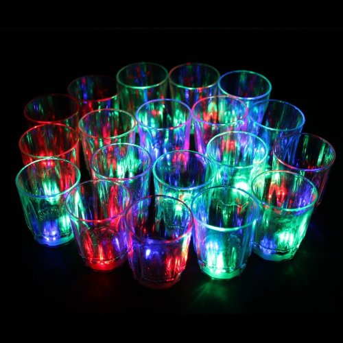 led drinking glasses